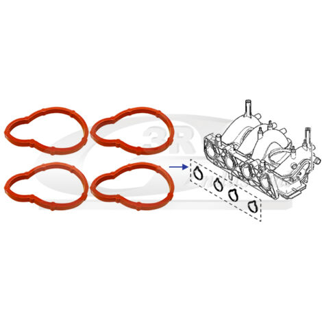 3RG 83628 KIT JUNTAS COLECTOR ADMISION (4 PCS)