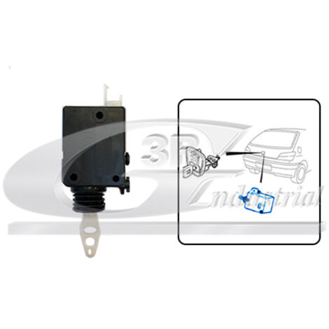 3RG 84244 ACCIONADOR BLOQUEO MALETERO (2 PINS)