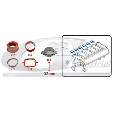 3RG 85108 KIT ADMISION 6 CILINDROS (26PCS)