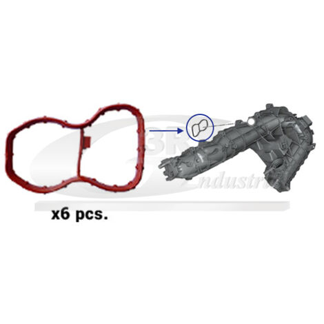 3RG 85109 KIT JUNTAS COLECTOR ADMISION