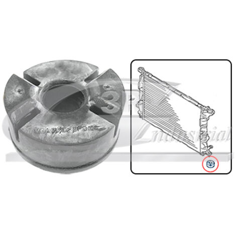 3RG 85733 SOPORTE RADIADOR INFERIOR