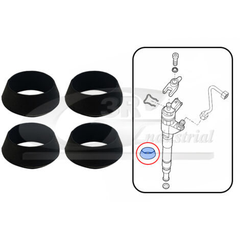 3RG 86251 KIT JUNTA TAPA CULATA (4PCS)
