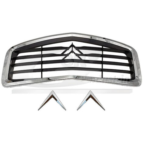 3RG 87259 REJILLA MOTOR NEGRO & CROMADO