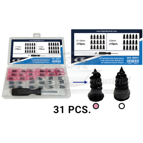 3RG 88021 KIT REPARACIÃƒâ€œN PINCHAZOS (31PCS)