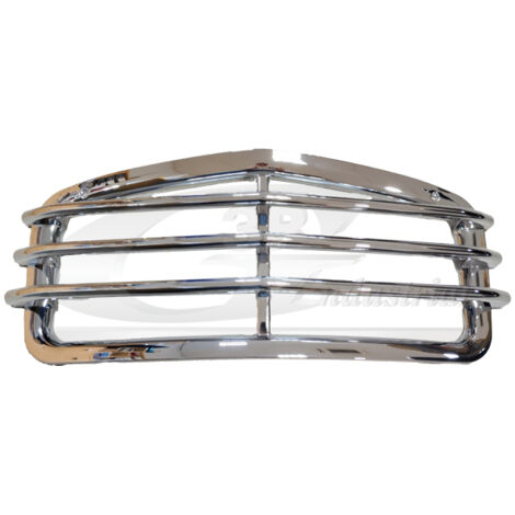 3RG 91204 REJILLA MOTOR 2CV ANTIGUO -PLASTICO CROMADO