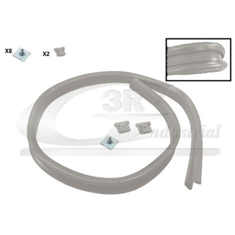 3RG 93213 JUNTA PROTECTORA PARAGOLPES GRIS