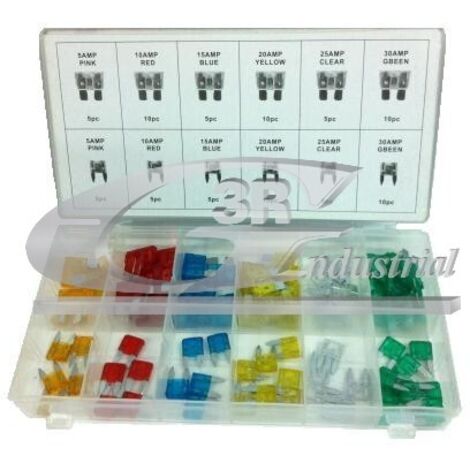 3RG 96001 CAJA CONJUNTO FUSIBLES (80 PCS)
