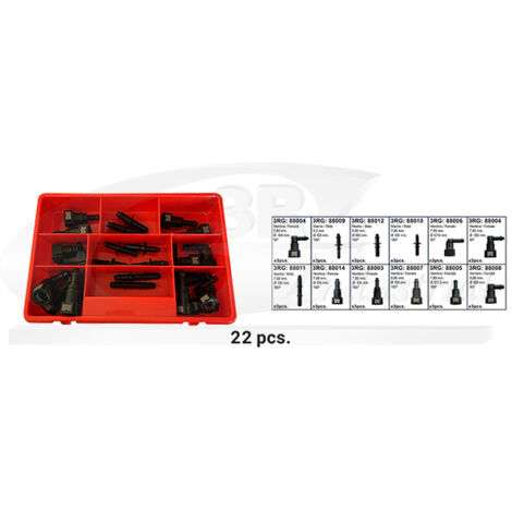 3RG 96020 CAJA CONECTORES COMBUSTIBLE (24 PCS)