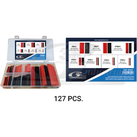 3RG 96029 CAJA PROTECTOR CONECTORES ELÃƒâ€°CTRICOS (127 PCS)