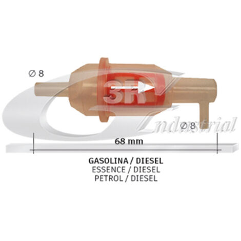 3RG B2003 FILTRO GASOLINA / DIESEL