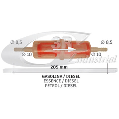 3RG B2005 FILTRO GASOLINA / DIESEL
