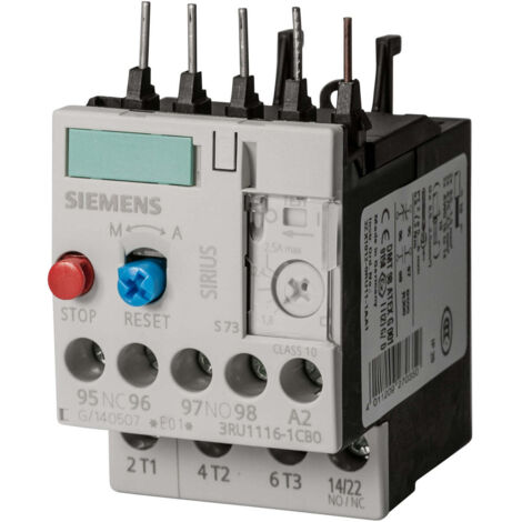 3RU2116 - 1AB0 : 1,1 - 1,6A SIEMENS Relais Thermique
