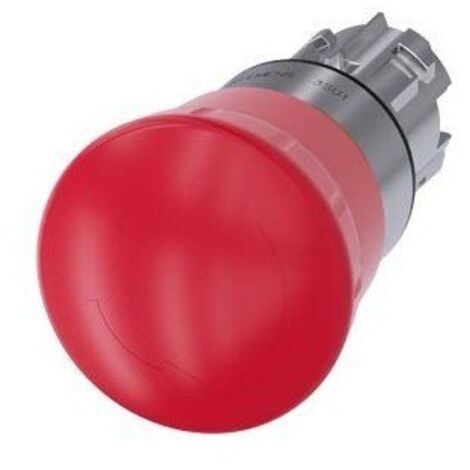 3SU1050-1HB20-0AA0 SETA ENCLAVAMIENTO D-40M/M ROJA 1/4 VUELTA