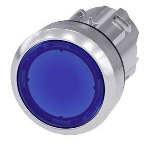 3SU1051-0AB50-0AA0 PULSADOR RASANTE METAL LUMINOSO AZUL