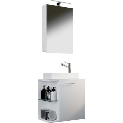 3tlg Waschplatz Waschtisch Hausa Schrank