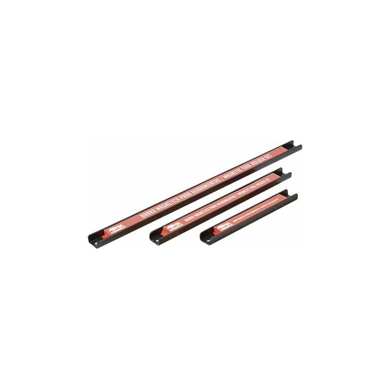 

FSKNDB003 Barras Magnéticas para Herramientas con Herrajes Incluidos, 17 cm, 27 cm, 42 cm, Set de 3 Piezas - Ferrestock