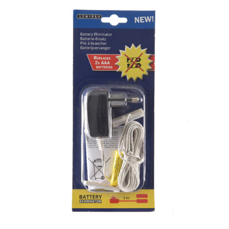 LUMINEO 3v-Batterieentsorger für Innenräume für 2x Aaaa-Produkte