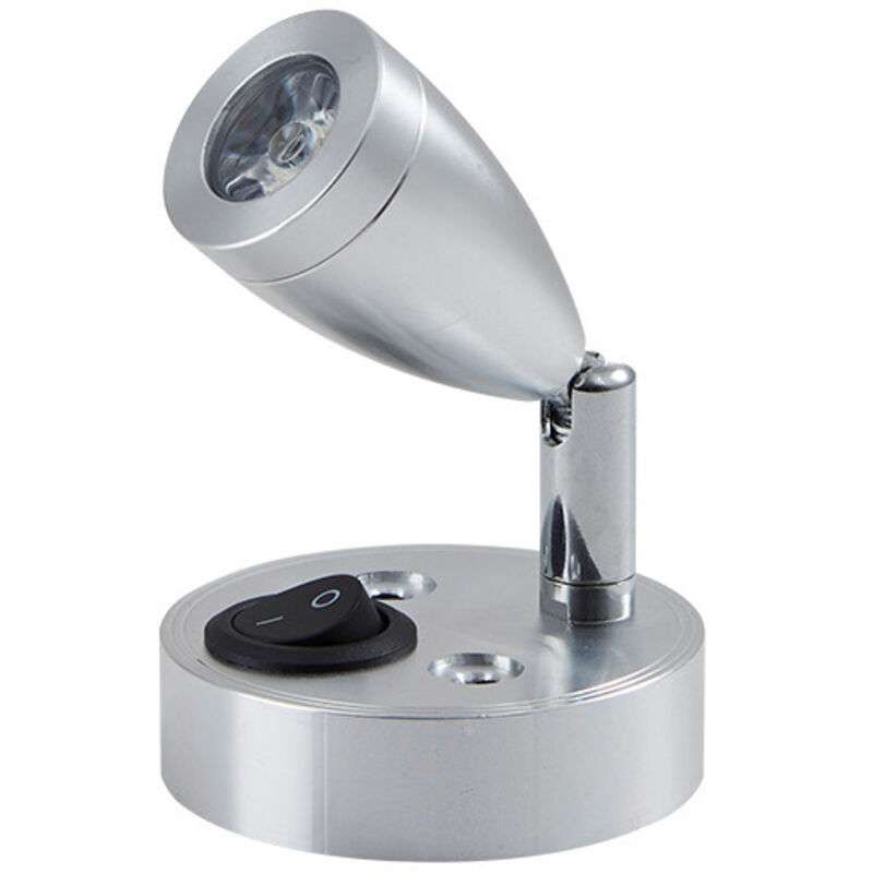 3W 12V Lampe 12v Camping Car, LED Lampe de Lecture pour Bateau Caravane Voiture, avec son Propre Interrupteur, Lumière Blanche Chaude, 3000K, 220lm,