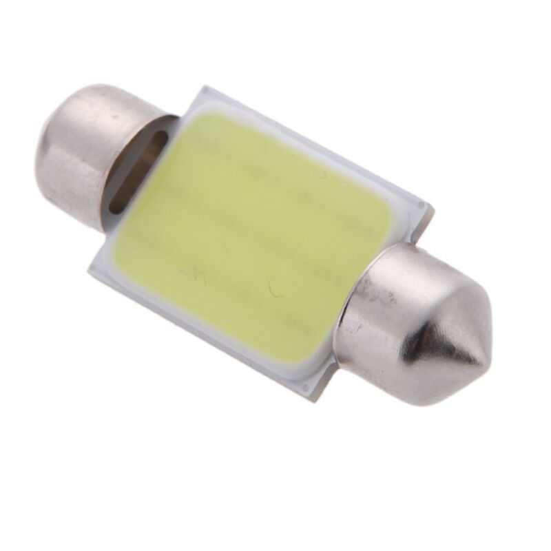 Tlily - 3W cob led Ampoule de plafonnier interieur pour la voiture DC12V 36mm - Blanc