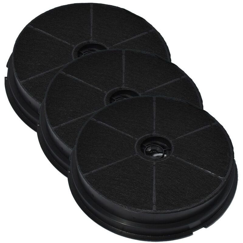 Allspares - 3x Filtre à charbon CHF180/B / 89000751 / CR300 par