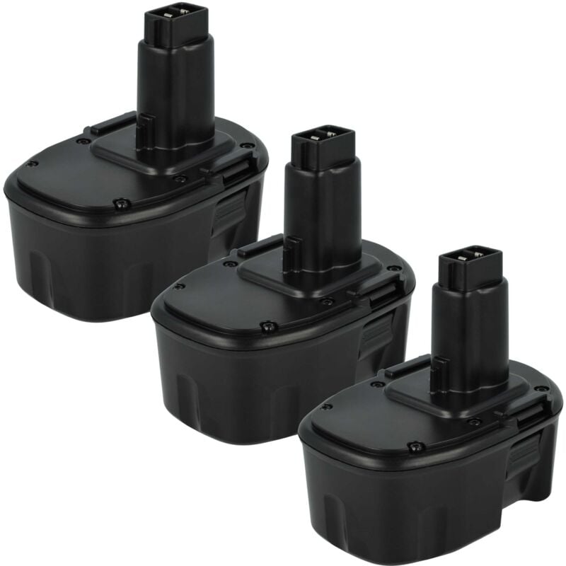 3x batteria sostituisce Dewalt DC9091, DE9038