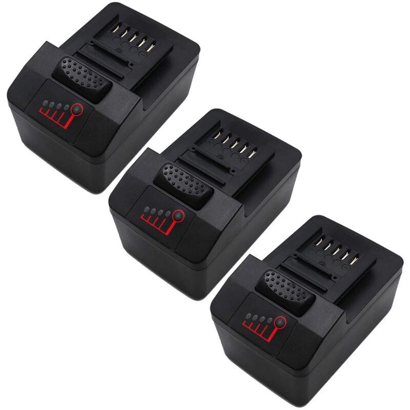 3X Batterie 18V 4000 mAh pour Snap On CTB8185 pour Snap On Batterie CTB7185 CTB8187 pour Snap On CT7850 CDR7850H CTL7850 CTB7185 CTB8185 CTB8187