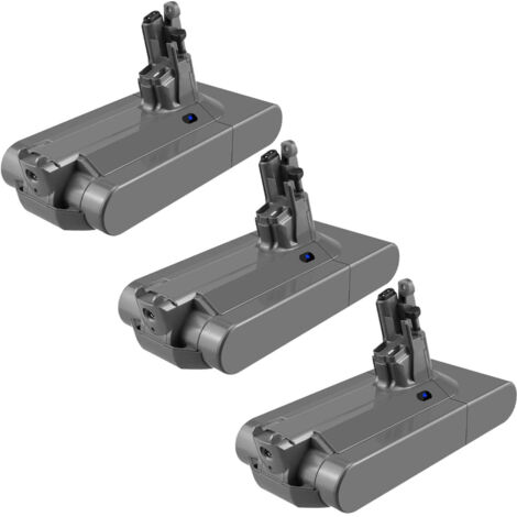 3X Batterie pour Dyson V11 Absolute Extra V11 Absolute V11 295124-01 25,2V 3600mAh Batterie à vis