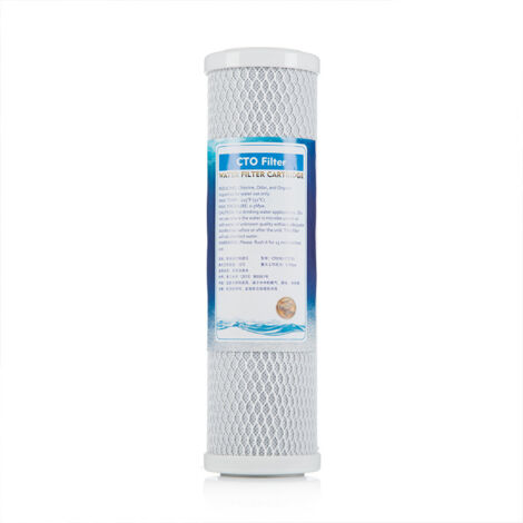 3x CTO 10" Carbon Block Water Filter Cartridges for Drinking Water, Reverse Osmosis Systems, Fits All 10" 25cm Filter Housings