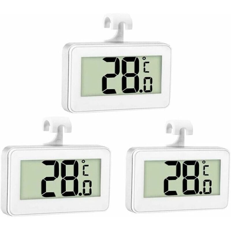 Image of 3x Digital Refrigerator Thermometer, Freezer Thermometer,&hellip;