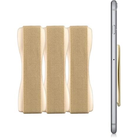 3x - Dor Support Doigt Smartphone - Accessoire Doigt Pour Tlphone Portable - Sangle Poigne Dos Smartphone
