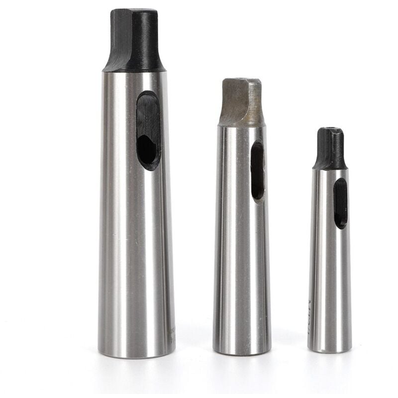 3x Douille d'adaptation Jeu de douilles de réduction MK4/3 MK3/2 MK2/1 Pour foret à colonne Tournevis