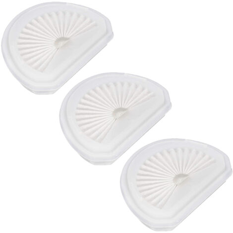 3x Ersatz Staubsauger-Filter für Black&Decker Dustbuster Handstaubsauger wie DVA315J DVA315JF DVA315JBHPC DVA320J DVA325JP ersetzt VPF30 N600601