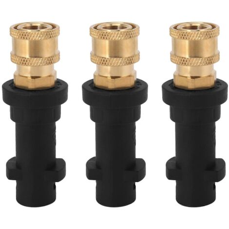 3x Hochdruck-Schaumreiniger-Topfreinigungspistole - 1/4-Zoll-Schnelladapter für Kärcher K K2 K3 K4 K5 K6 K7