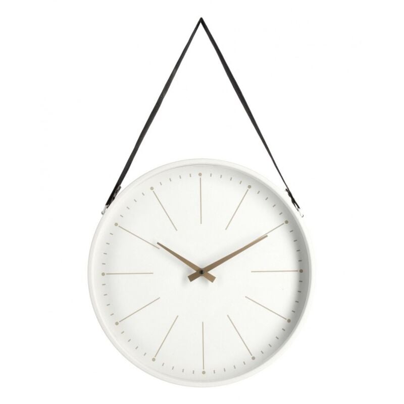 3x Horloge murale blanche 40x66
