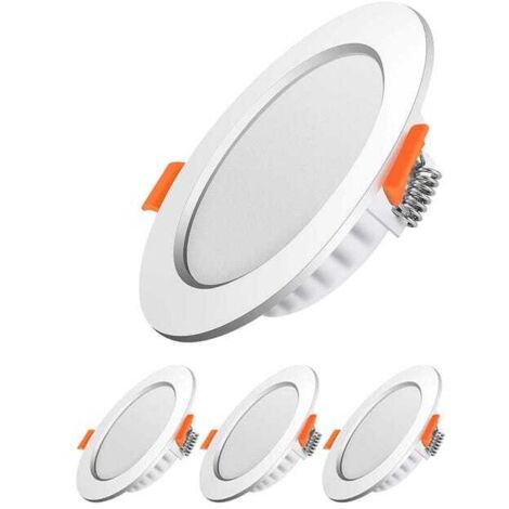 3x LED Einbaustrahler 6W – Deckenstrahler Rund 4000K