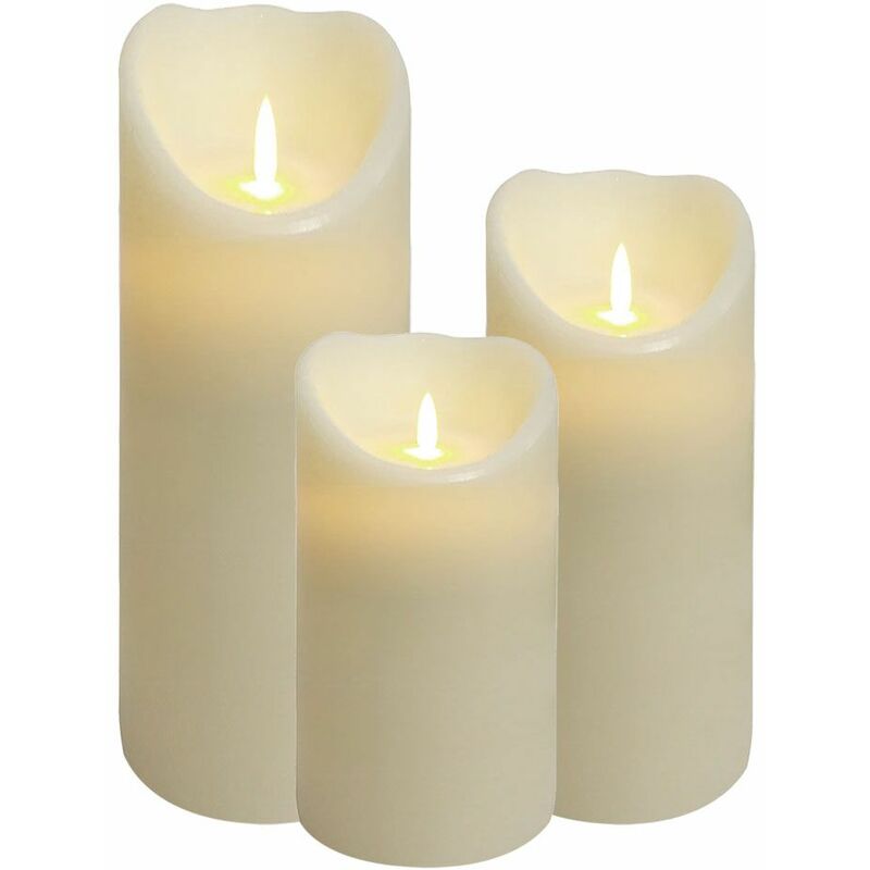 

Nordlux - 3x LED velas de luz de cera sala de estar decoración de la ventana lámparas 81708000