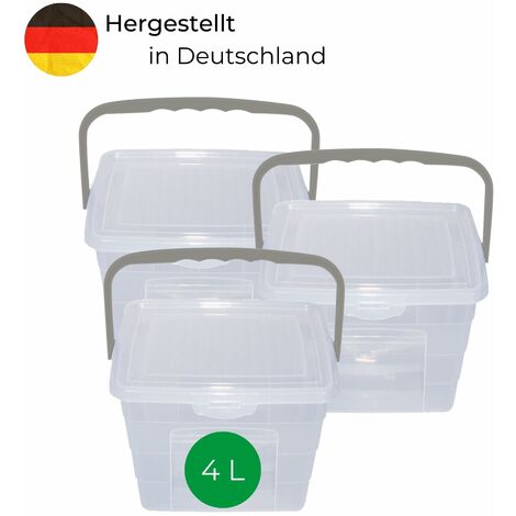 3x Novaliv Aufbewahrungsbox  Box + Deckel