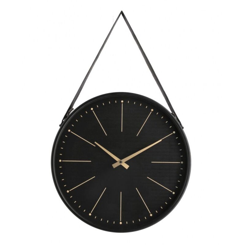 3x Orologio da parete nero 40x66 cm