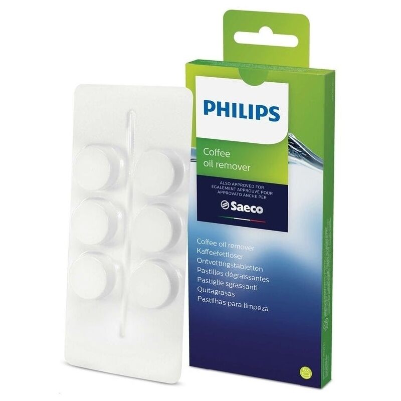 Philips - 3x Pastilles dégraissantes (6pcs) d'origine / Saeco pour machine à café