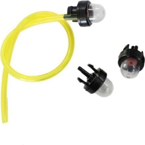 3x Pompe (Poire) d\'Amorçage pour Carburateur Walbro 1Tronconneuse Elagueuse Debroussailleuse et Tuyaux d’Essence