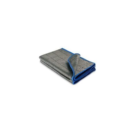 3X Profi-Mikrofaser-Glastücher 400 g/m² Streifenfreie Reinigung von Fenstern, Gläsern – Extrem saugfähige, fusselfreie Poliertücher 50x40cm
