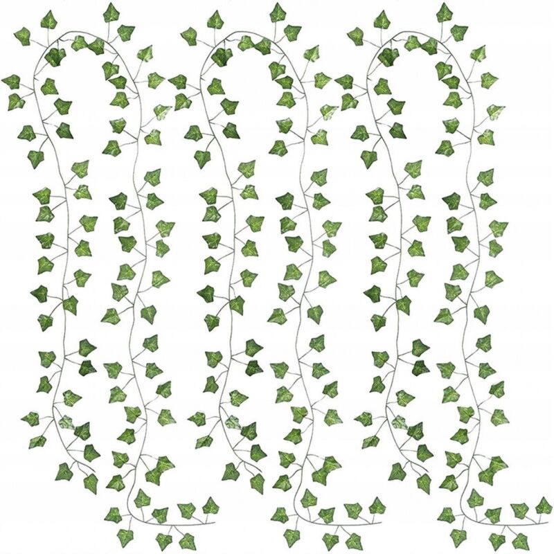 Image of 3x rami di piante artificiali - edera