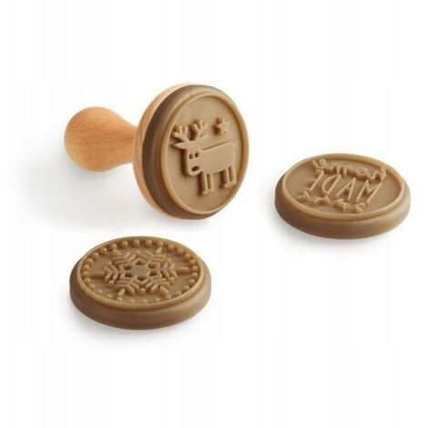 3x Stampo per decorare i biscotti