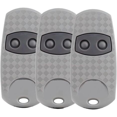 3x Télécommande Came TOP-432EE 433.92MHz télécommande portail et porte de garage compatible Top432NA/432/432EV/432A /432M/432S T432/CAME 432433.92MHz