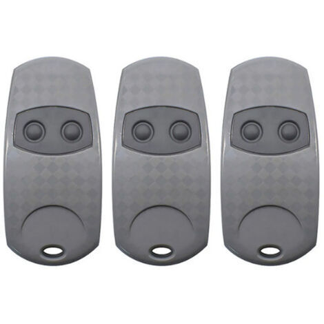 3x Télécommande Came TOP-432EE 433.92MHz télécommande portail et porte de garage compatible Top432NA/432/432EV/432A /432M/432S T432/CAME 432433.92MHz