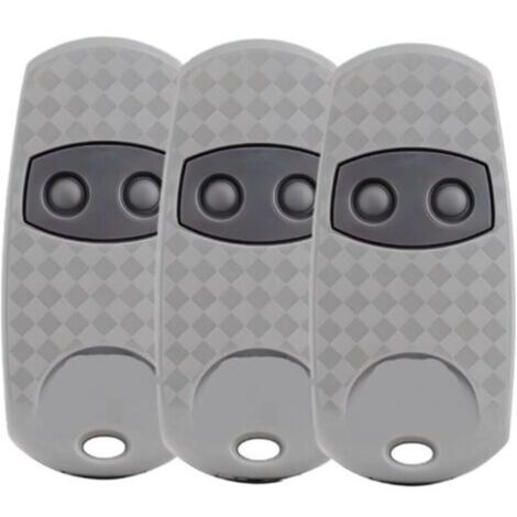 3x Télécommande Came TOP-432EE 433.92MHz télécommande portail et porte de garage compatible Top432NA/432/432EV/432A /432M/432S T432/CAME 432433.92MHz