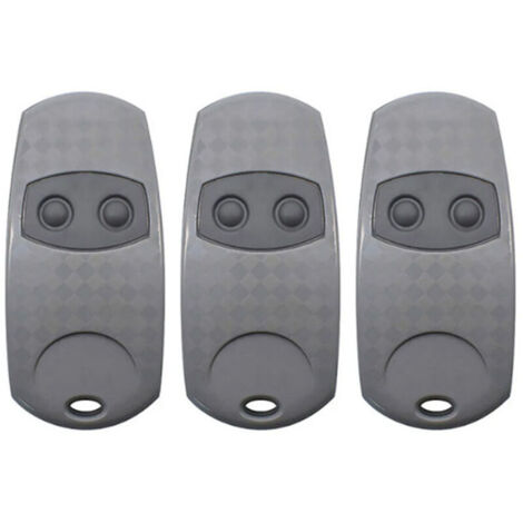 3x Télécommande Came TOP-432EE 433.92MHz télécommande portail et porte de garage compatible Top432NA/432/432EV/432A /432M/432S T432/CAME 432433.92MHz