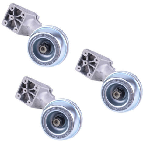 3x Trade-Shop Getriebekopf / Winkelgetriebe / Trimmerkopf kompatibel mit Stihl FS44 FS55 FS65 FS72 FS74 FS75 FS76 FS80 FS83 FS85 FS90 FS100 FS120 FS130