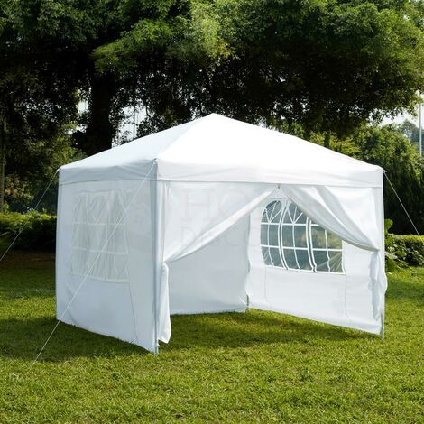 main image of "3x3m Pop Up Gazebo With Sides Outdoor Garden Heavy Duty Party Tent"
