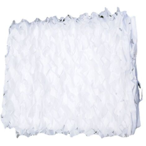 3x4 m blanc Filet de Camouflage Blanc Voile d'ombrage rectangulaire design ombrière camouflage